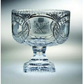 Fairway Footed Award Bowl - Lead Crystal (9"x8 1/2")